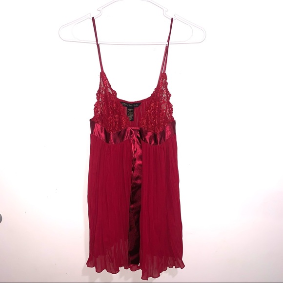Victoria's Secret Other - Victoria Secret Women’s Burgundy Red Slip Dress